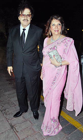 लैला खान के रिसेप्‍शन में लगा सितारों का मेला...