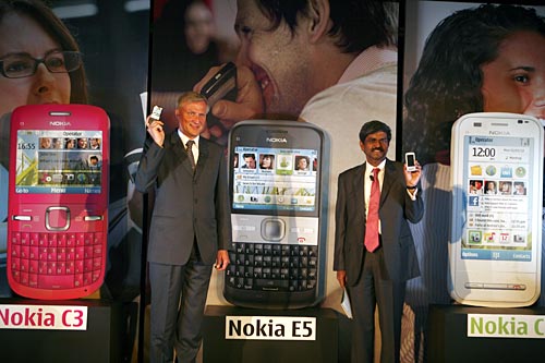 नोकिया के 3 नए हैंडसेट लांच