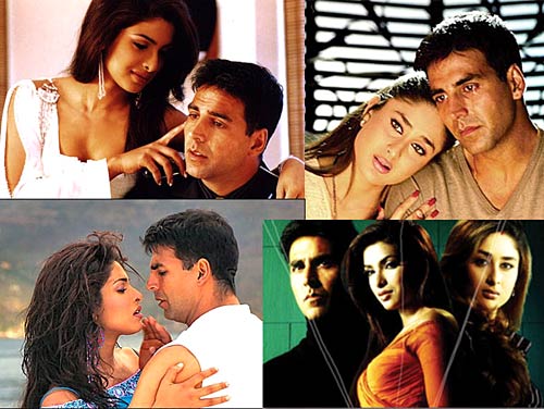 कई हसीनों के साथ रोमांस करते अभिनेता । हसीनाओं का जलवा