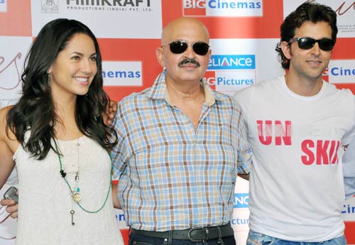 मीडिया से रू-ब-रू हुए बारबरा और रितिक । सीधी बात