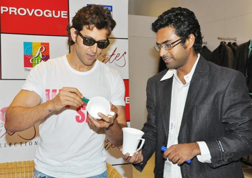 मीडिया से रू-ब-रू हुए बारबरा और रितिक । सीधी बात