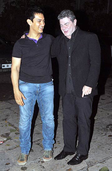 आमिर की पार्टी, सितारों की भीड़