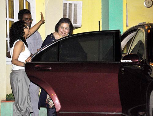 आमिर की पार्टी, सितारों की भीड़