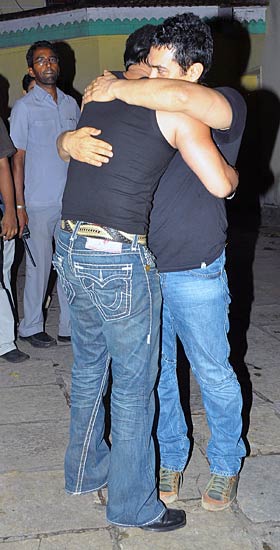 आमिर की पार्टी, सितारों की भीड़