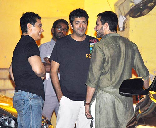 आमिर की पार्टी, सितारों की भीड़