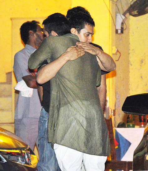 आमिर की पार्टी, सितारों की भीड़