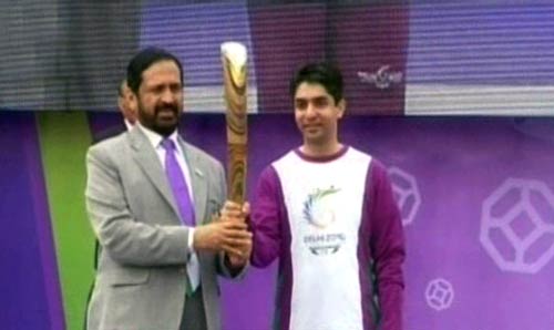 खेलों में उमंग भरने भारत पहुंची मशाल