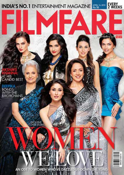 सितारों से रोशन मैगजीनों के कवर पेज...