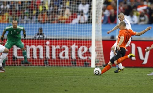 फुटबॉल वर्ल्‍ड कप 2010 के यादगार पल...