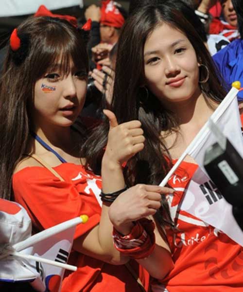 वर्ल्‍ड कप में सुं‍दरियों का जादू । वर्ल्‍ड कप के यादगार पल