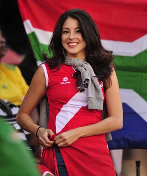 वर्ल्‍ड कप में सुं‍दरियों का जादू । वर्ल्‍ड कप के यादगार पल