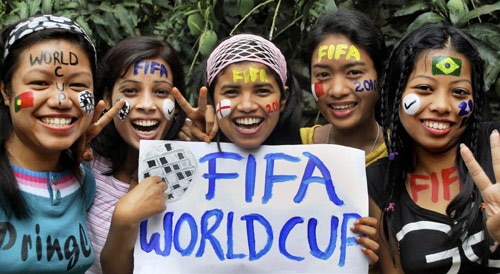 वर्ल्‍ड कप में सुं‍दरियों का जादू । वर्ल्‍ड कप के यादगार पल