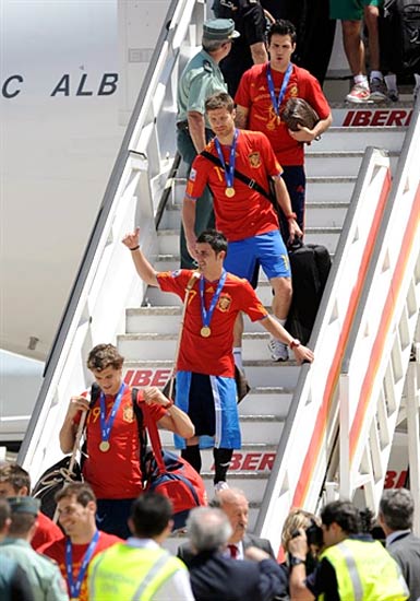 ट्रॉफी के साथ घर लौटे विश्‍व विजेता | समापन समारोह