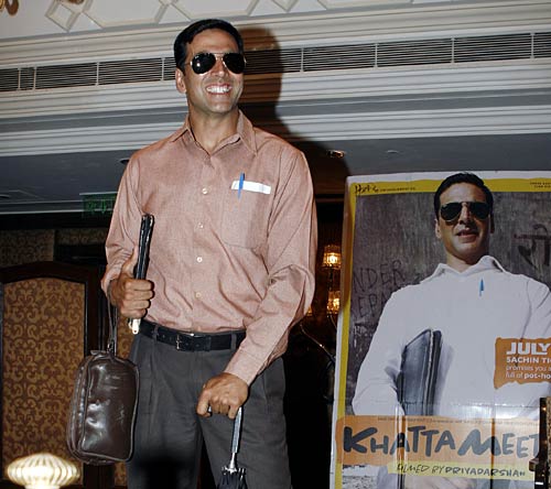 प्रमोशन के दौरान कुछ इस अंदाज में दिखे अक्‍की