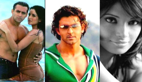 बॉलीवुड सितारों की सेक्‍सी अदा...। हसीनाओं का जलवा