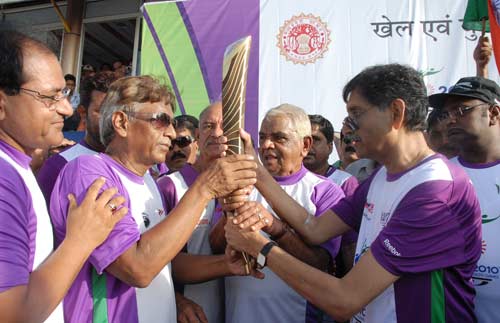 क्वींस बेटन रिले भोपाल पहुंची