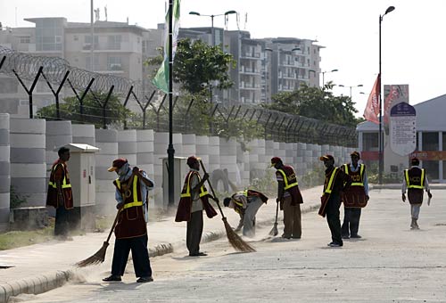 जयपुर पहुंची कॉमनवेल्थ एक्सप्रेस...