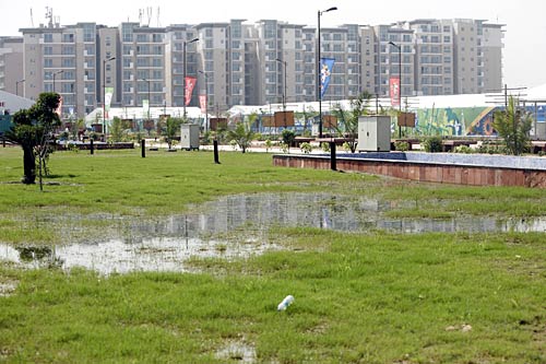 जयपुर पहुंची कॉमनवेल्थ एक्सप्रेस...