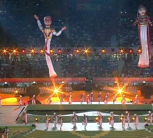 कॉमनवेल्‍थ खेलों का उद्घाटन समारोह | 