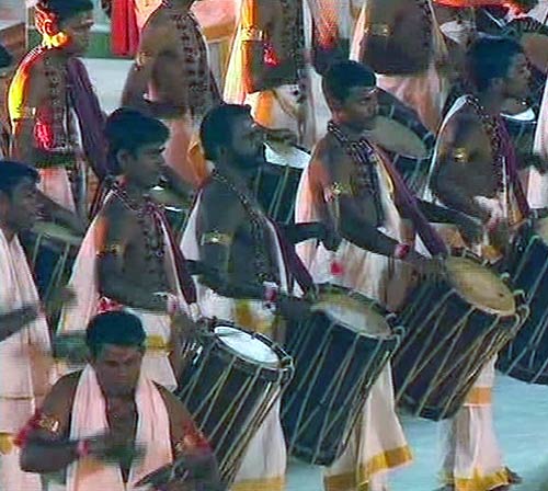 कॉमनवेल्‍थ खेलों का उद्घाटन समारोह | 