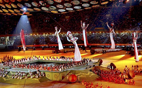 कॉमनवेल्‍थ खेलों का उद्घाटन समारोह | 