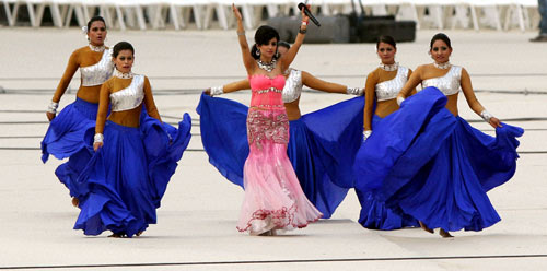 कॉमनवेल्‍थ खेलों का उद्घाटन समारोह | 