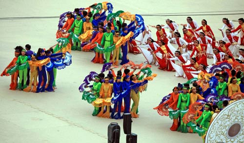 कॉमनवेल्‍थ खेलों का उद्घाटन समारोह | 