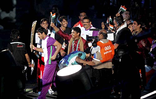 कॉमनवेल्‍थ खेलों का उद्घाटन समारोह | 