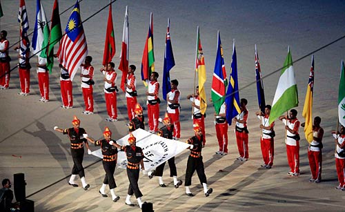 कॉमनवेल्‍थ खेलों का उद्घाटन समारोह | 