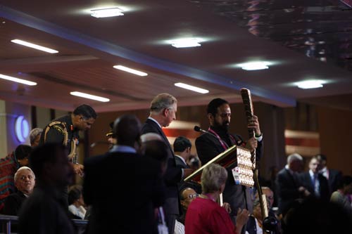 भव्‍य उद्घाटन की रंगारंग तस्‍वीरें  | चला सोनिया चानू का जादू