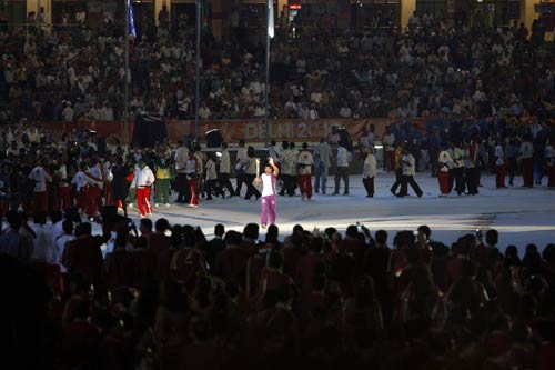 भव्‍य उद्घाटन की रंगारंग तस्‍वीरें  | चला सोनिया चानू का जादू