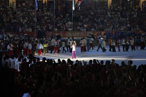 भव्‍य उद्घाटन की रंगारंग तस्‍वीरें  | चला सोनिया चानू का जादू