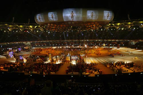 भव्‍य उद्घाटन की रंगारंग तस्‍वीरें  | चला सोनिया चानू का जादू