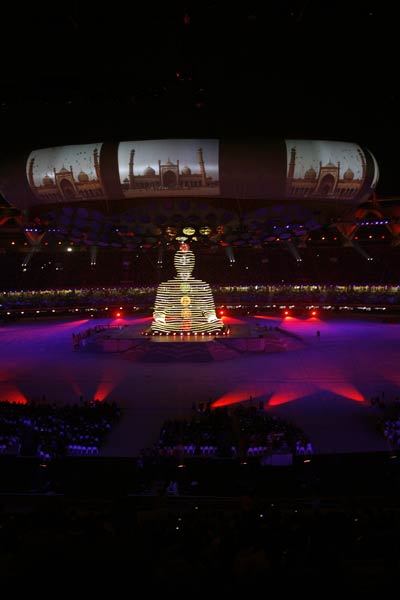 भव्‍य उद्घाटन की रंगारंग तस्‍वीरें  | चला सोनिया चानू का जादू