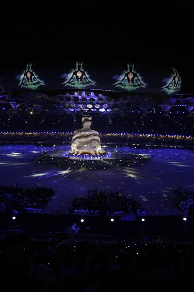 भव्‍य उद्घाटन की रंगारंग तस्‍वीरें  | चला सोनिया चानू का जादू