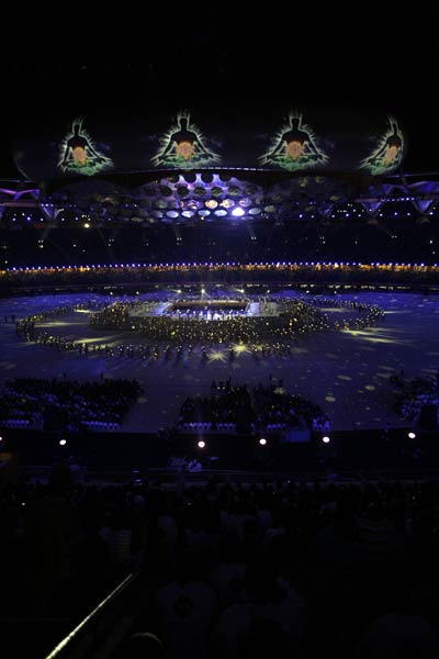 भव्‍य उद्घाटन की रंगारंग तस्‍वीरें  | चला सोनिया चानू का जादू