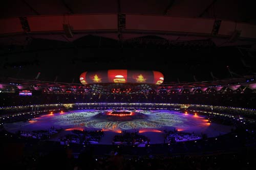 भव्‍य उद्घाटन की रंगारंग तस्‍वीरें  | चला सोनिया चानू का जादू