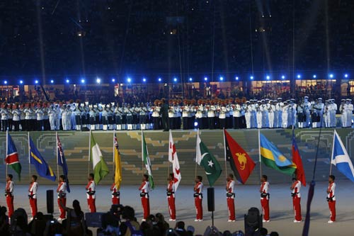 भव्‍य उद्घाटन की रंगारंग तस्‍वीरें  | चला सोनिया चानू का जादू