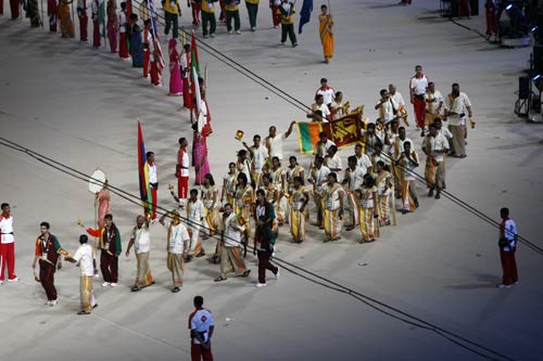 भव्‍य उद्घाटन की रंगारंग तस्‍वीरें  | चला सोनिया चानू का जादू
