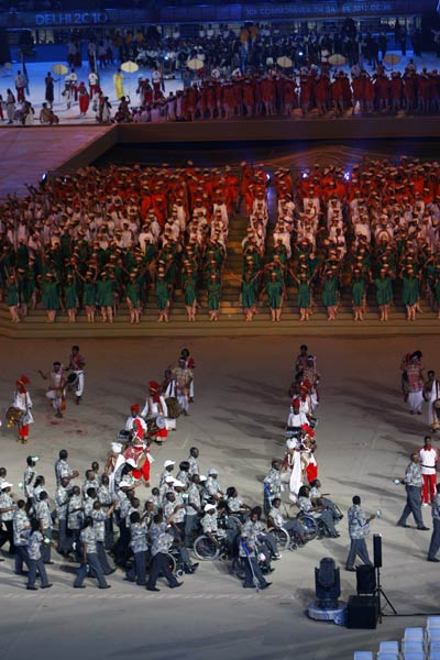 भव्‍य उद्घाटन की रंगारंग तस्‍वीरें  | चला सोनिया चानू का जादू