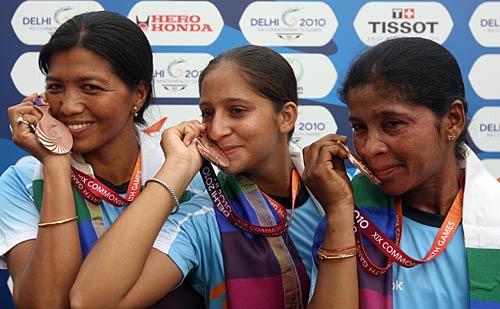 कॉमनवेल्‍थ गेम्‍स के 5वें दिन भारतीय खिलाड़ियों का उम्दा प्रदर्शन