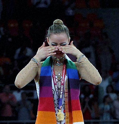 सायना ने भी झटका स्‍वर्ण पदक | कॉमनवेल्‍थ गेम्‍स का 10वां दिन