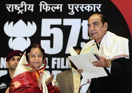 राष्‍ट्रीय पुरस्‍कार समारोह में छा गए अमिताभ