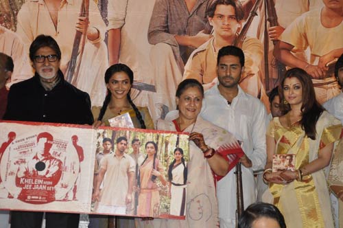 'खेलें हम जी जान से' का म्‍यूजिक लांच | दीपिका के जलवे