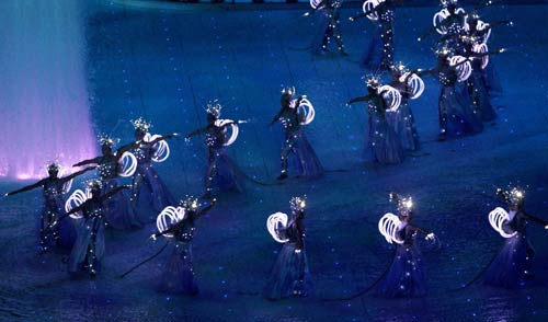 रंगारंग रहा एशियाई खेलों का उद्घाटन समारोह...