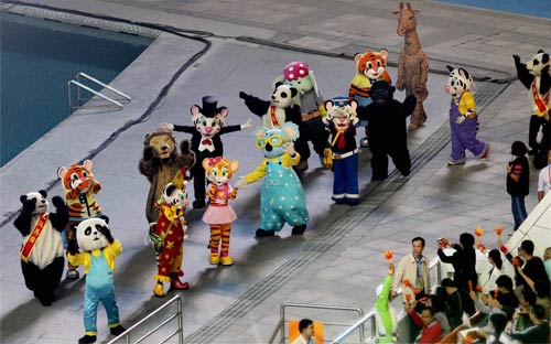 रंगारंग रहा एशियाई खेलों का उद्घाटन समारोह...