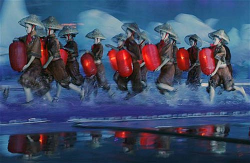 रंगारंग रहा एशियाई खेलों का उद्घाटन समारोह...