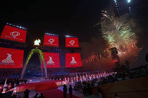 रंगारंग रहा एशियाई खेलों का उद्घाटन समारोह...