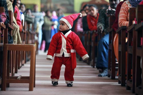 देशभर में क्रिसमस की धूम...