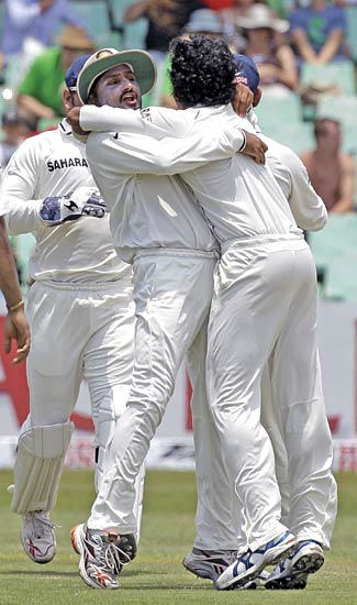 डरबन टेस्‍ट में भारत ने दिखाया दम...